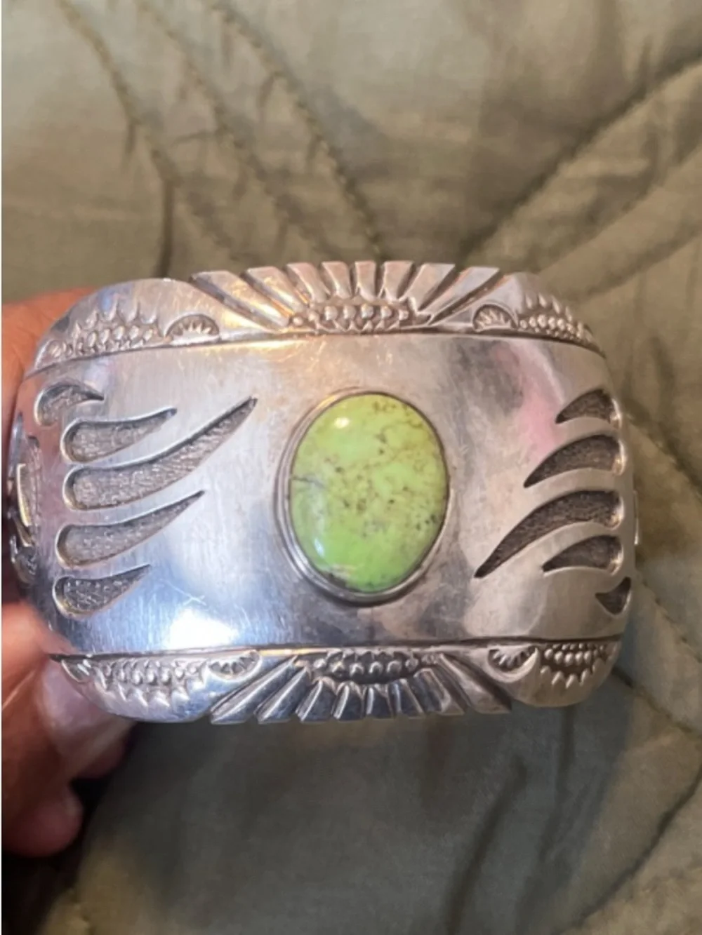 Desert Dawn Sterling Cuff” CB sterling cuff